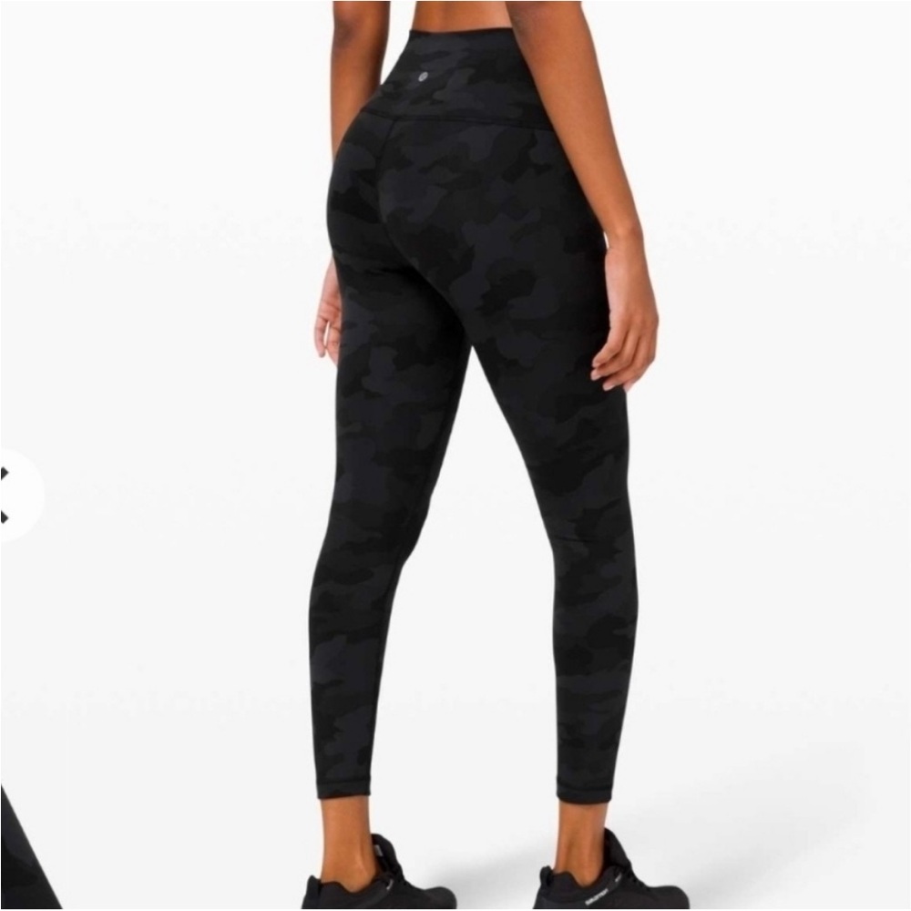 Lululemon Wunder Train High-Rise Tight 25" Camo Size 12‎